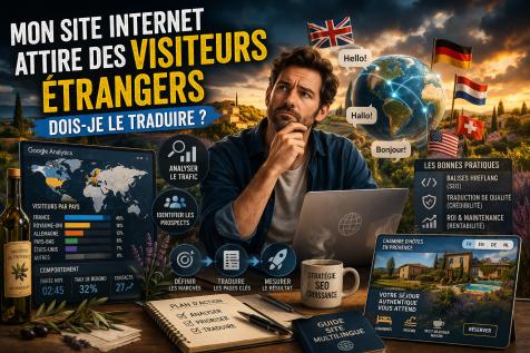Analyse du trafic international d’un site internet et réflexion sur la traduction multilingue pour attirer des visiteurs étrangers