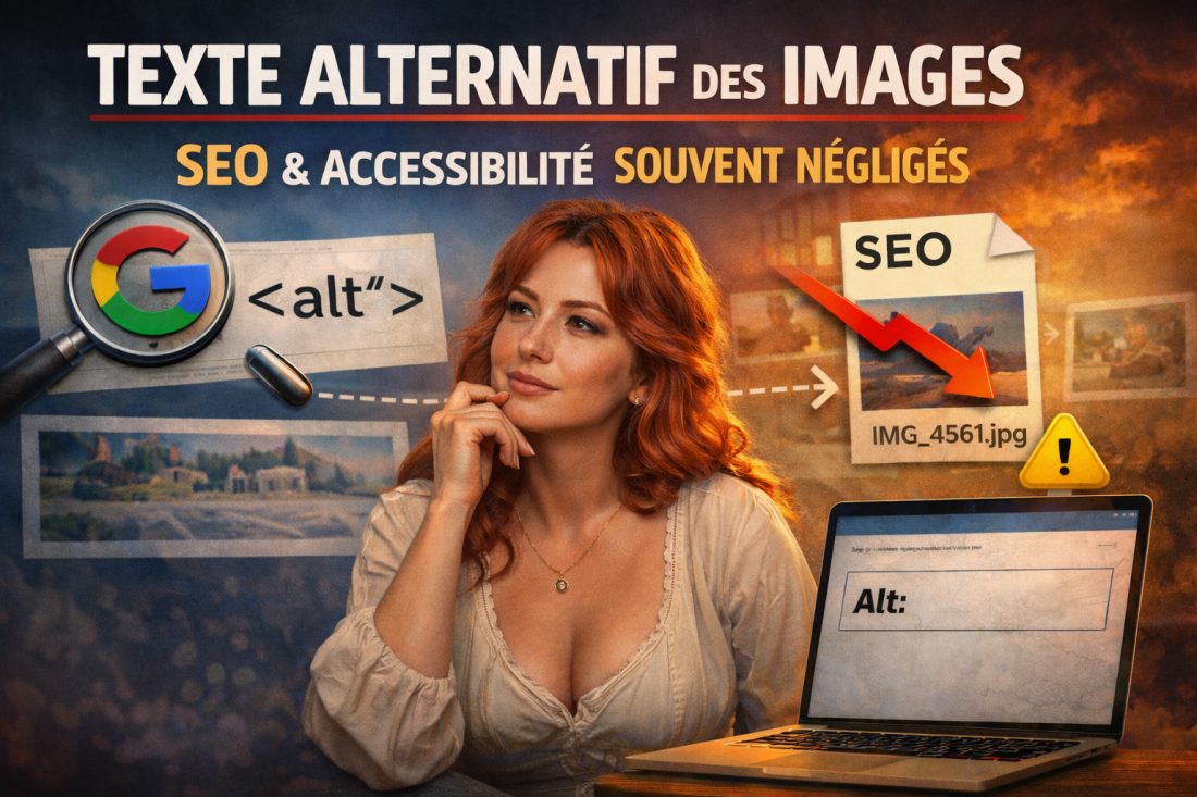 Texte alternatif des images : rôle SEO et accessibilité souvent négligés