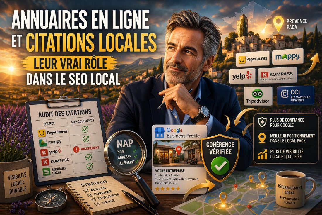 Annuaires en ligne et citations locales : leur vrai rôle dans le SEO local