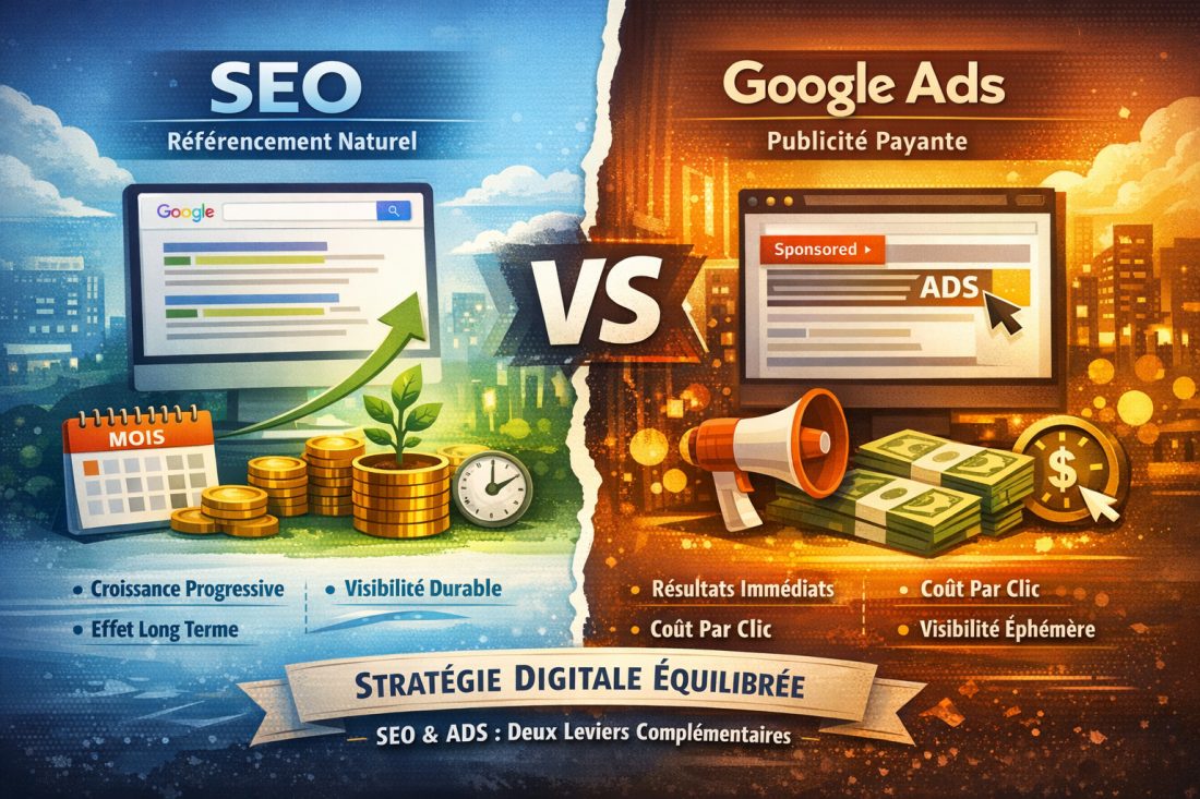SEO ou Google Ads : que choisir pour une PME ?