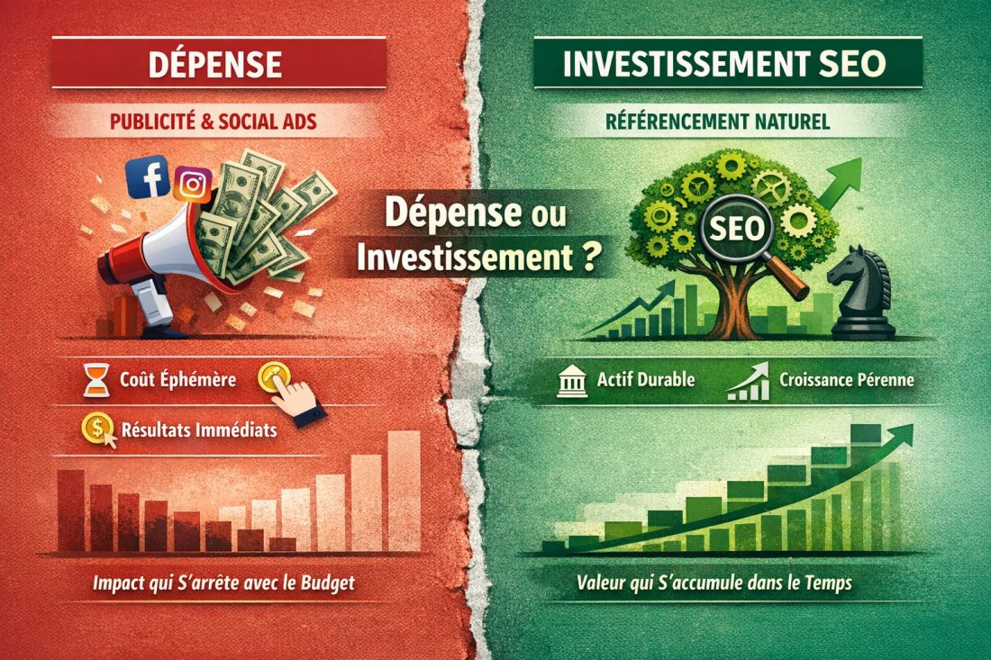 Pourquoi le SEO est un investissement et non une dépense ?