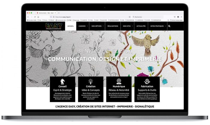 Création du site Internet agence-easy.fr