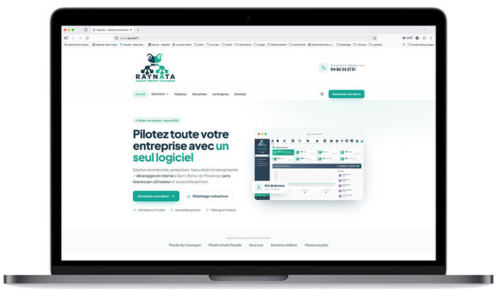 Raynata, logiciel de gestion et caisse tactile (refonte)
